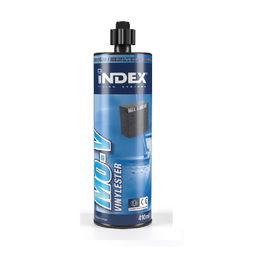 INDEX Ancrage Chimique Époxy Vinylester 400ml pour Béton et Pierre