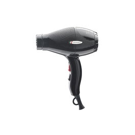 Gammapiu Sèche-cheveux E-C. Light Black - Compact et léger avec puissance maximale, technologie Evolution Turbo Compressor, revêtement tourmaline