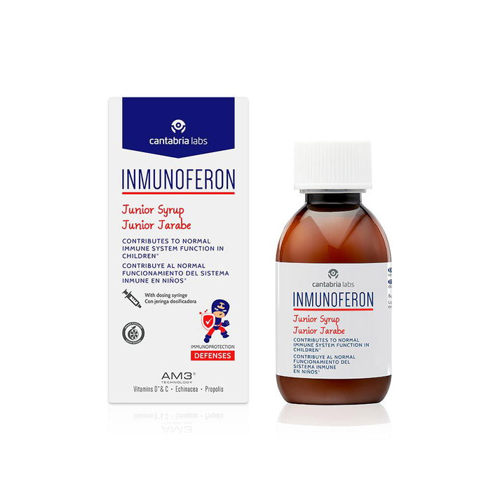 Inmunoferon Junior Sirop 150 ml Complément Alimentaire Défenses Immunitaires