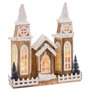 BigBuy Home Décoration lumineuse Église Naturel
