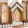BigBuy Home Décoration lumineuse Église Naturel