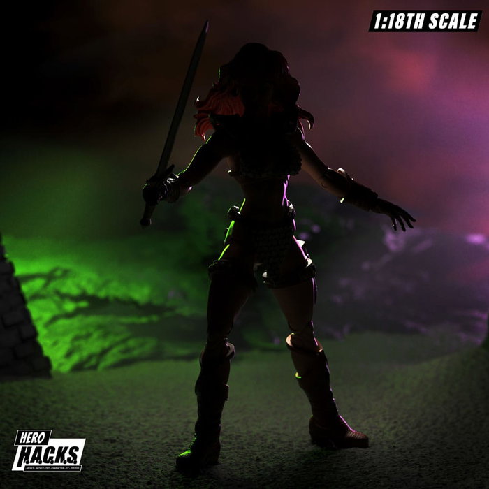Boss Fight Studio Red Sonja Hero H.A.C.K.S. figurine
