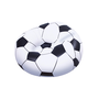 Bestway 75010 Fauteuil Gonflable Géant Ballon de Foot 114x112x66 cm +6 Ans Intérieur et Jardin