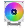 Mars Gaming MCPU-LCD Ventilateur Dissipateur CPU 300W TDP 120mm PWM ARGB Blanc avec écran LCD
