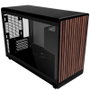 Lian Li A3 Boîtier PC Gaming Wood Glass Version Noir M-ATX/ATX Acier et Bois
