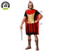 Déguisement Légionnaire Romain pour Homme Adulte - Costume de Fête 2 Pièces (Tunique et Cape) en Polyester - Taille XL