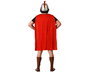 Déguisement Légionnaire Romain pour Homme Adulte - Costume de Fête 2 Pièces (Tunique et Cape) en Polyester - Taille XL