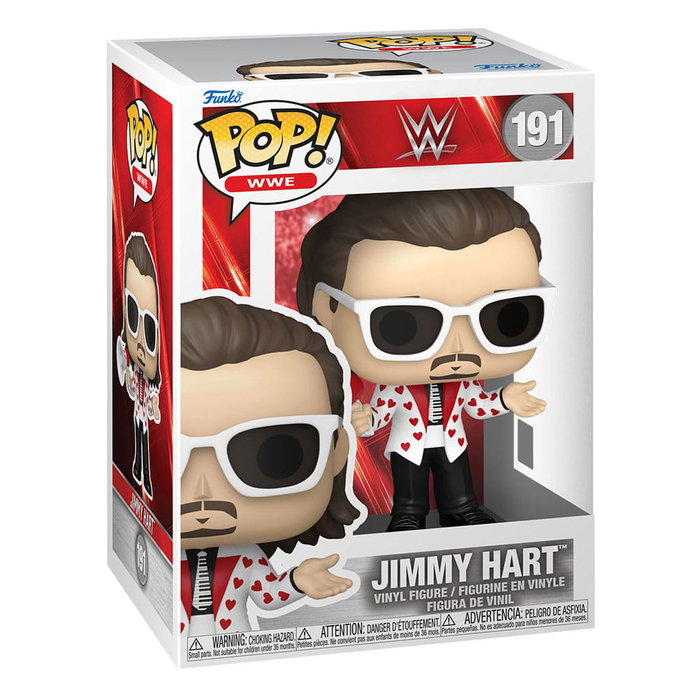 Funko WWE POP! Figurine en vinyle Jimmy Hart 9 cm