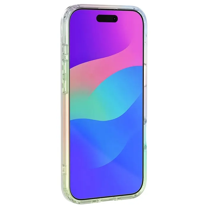 BBC Coque MagSafe pour iPhone, Semi-Transparente Irisée - Protection Élégante Compatible avec l'Attache Magnétique