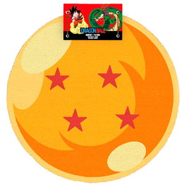 SD TOYS Tapis de sol décoratif Dragon Ball - 50 cm