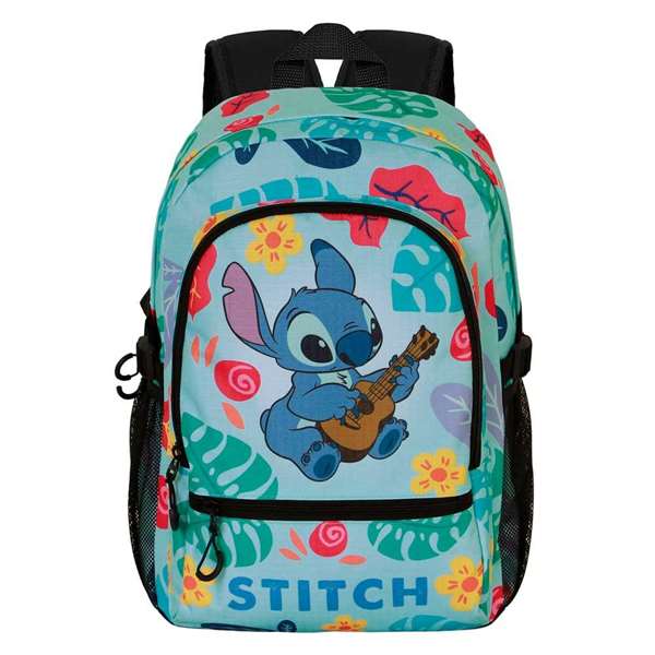 Karactermania Sac à dos Lilo & Stitch Guitar Fight Fan 2.2 44 x 31 x 18 cm Vert Urbain léger compartiment Ripstop avec porte-gadget