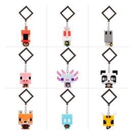 Paladone Products Minecraft Blind Box Assortiment Porte-clés Scented Series 4 (24)