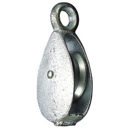 WOLFPACK LINEA PROFESIONAL Poulie pour auvent zinguée 1 1/4 inch