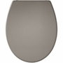Gelco Abattant WC Presto Taupe en Thermodur