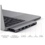 Satechi Type-C Pro Hub 4K HDMI Gris sidéral