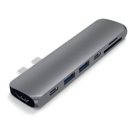 Satechi Type-C Pro Hub 4K HDMI Gris sidéral