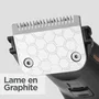 BaByliss Tondeuse Multifonction 12 en 1 P1364E - Lames Graphite - Waterproof - Kit Complet