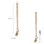 WOLFPACK LINEA PROFESIONAL Pinceau pour radiateur 1 1/2 pouces poil blanc