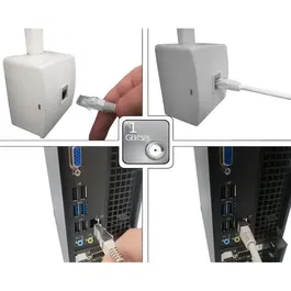 LINEAIRE Câble Ethernet RJ45 Catégorie 6 blindé F/UTP 10 m, PCC6FH, débit jusqu'à 1000 Mbit/s, pour connexion réseau fiable
