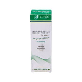Ozolife Mucotrofin Nebulisateur 15Ml - Soin peaux et muqueuses antiseptique régénérant