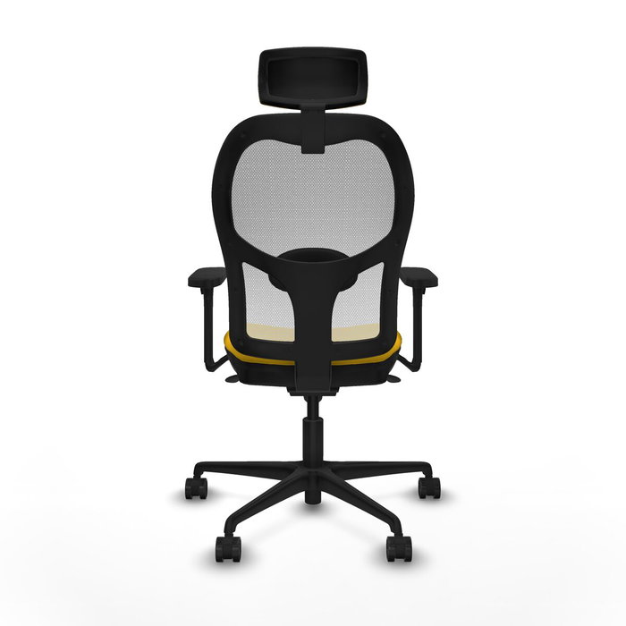 Piqueras y Crespo Chaise de Bureau avec Appui-tête Jorquera 3D036N2 Jaune Piqueras y Crespo Chaise de Bureau avec Appui-tête Jorquera 3D036N2 Jaune
