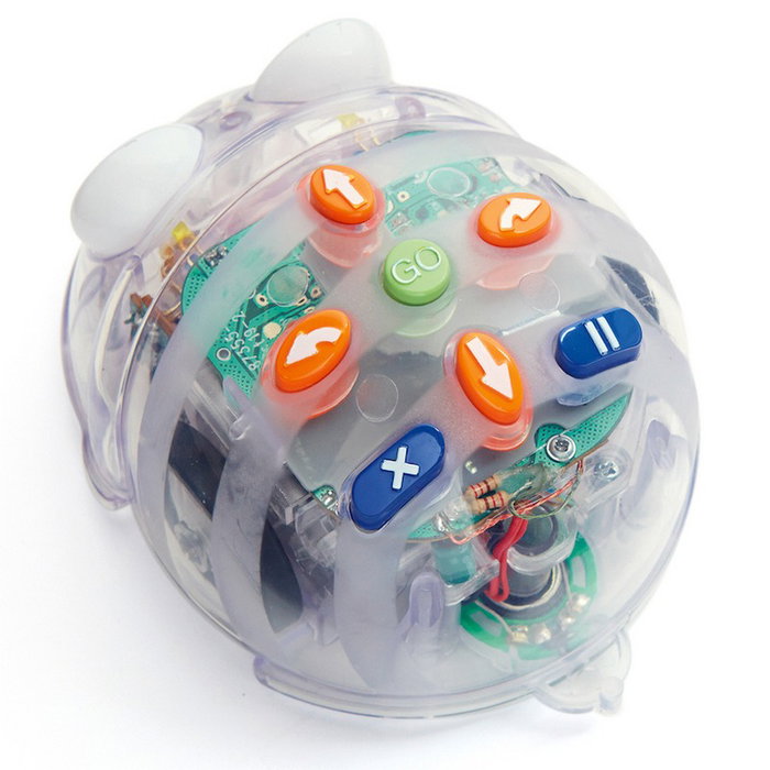 TTS Blue-Bot Lot de 6 robots programmables avec station de charge rechargeable - Classe