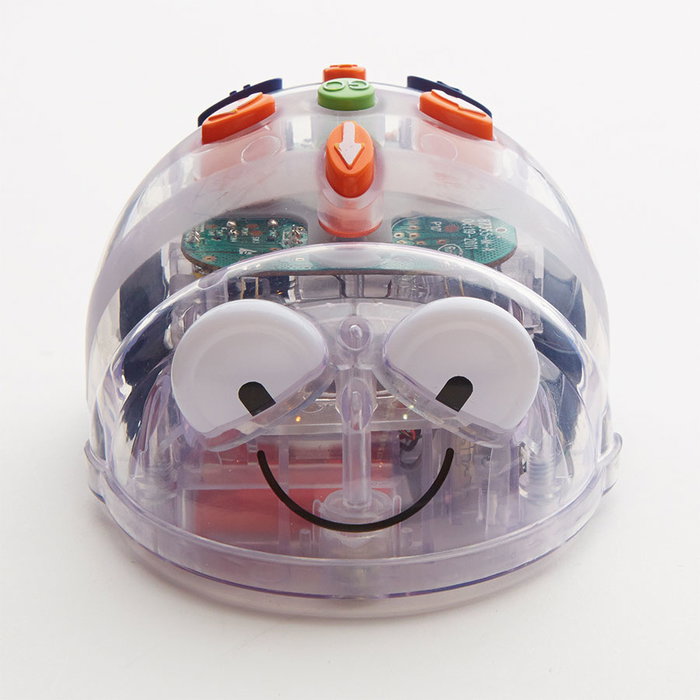 TTS Blue-Bot Lot de 6 robots programmables avec station de charge rechargeable - Classe