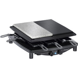 Steba RC 4 Plus Raclette avec pierre naturelle et 8 poêlons