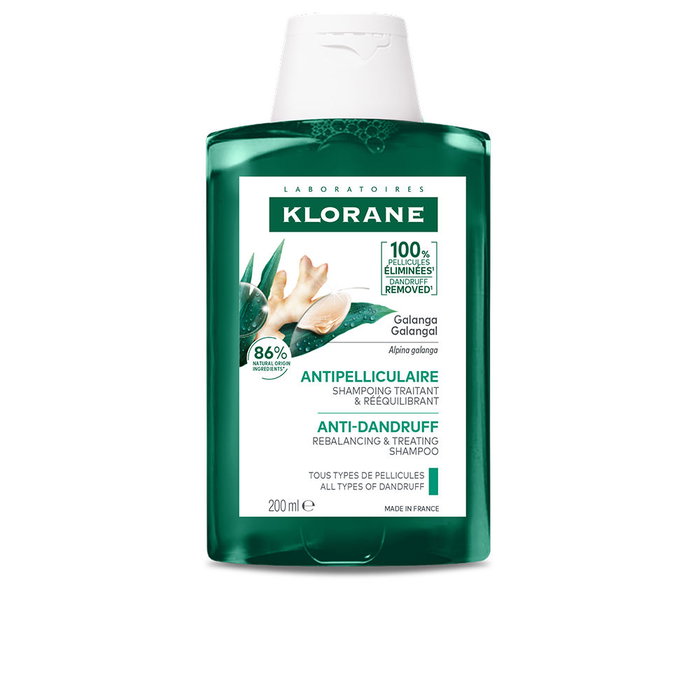 KLORANE Shampooing Antipelliculaire Rééquilibrant et Traitant Galanga - 200 ml KLORANE Shampooing Antipelliculaire Rééquilibrant et Traitant Galanga - 200 ml