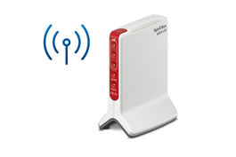 AVM Routeur 6820 LTE (Réf. 20002906) - Rouge et Blanc - Routeur Haut Débit avec Connexion LTE