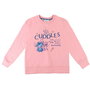 Sweat-shirt à capuche fille Stitch Rose