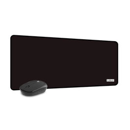 Subblim Harmony Tapis de souris XL 800x300 mm + Souris sans fil Silencieuse 1200 dpi Noir