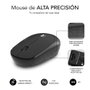 Subblim Harmony Tapis de souris XL 800x300 mm + Souris sans fil Silencieuse 1200 dpi Noir