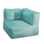 BigBuy Home Canapé de jardin Gissele Turquoise 80 x 80 x 64 cm