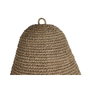 Home ESPRIT Écran de lampe Aluminium Feuille de palmier Naturel (Lot de 2)