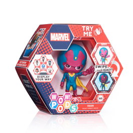 Wow stuff Figurine Wow! Pod Marvel Vision avec capteur de mouvement et connexion, éclairage LED, pile AAA