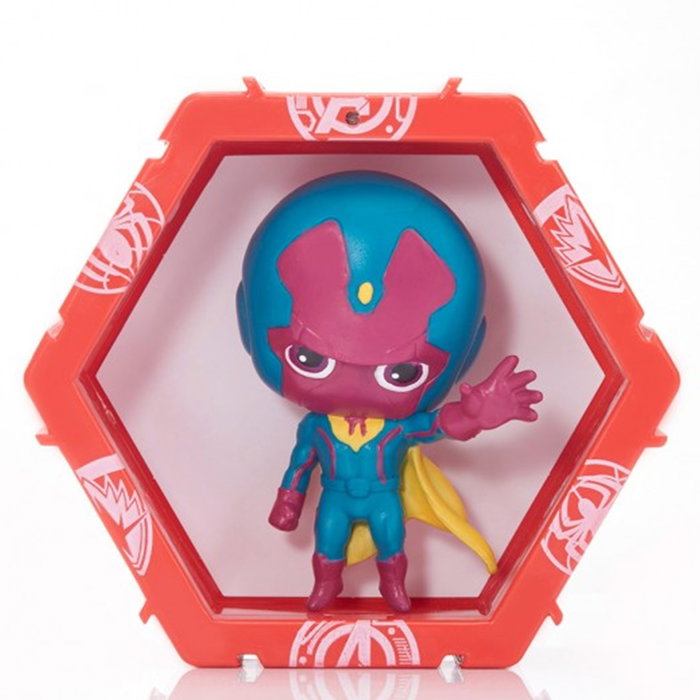 Wow stuff Figurine Wow! Pod Marvel Vision avec capteur de mouvement et connexion, éclairage LED, pile AAA