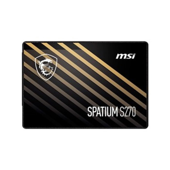 MSI SPATIUM S270 960GB SSD Interne 2.5" SATA III - Disque Solide Haute Vitesse MSI SPATIUM S270 960GB SSD Interne 2.5" SATA III - Disque Solide Haute Vitesse