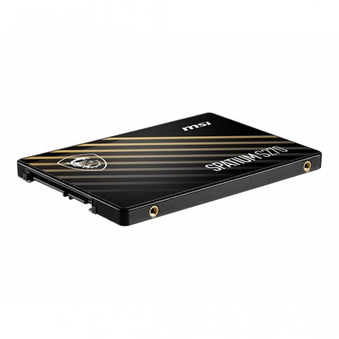 MSI SPATIUM S270 960GB SSD Interne 2.5" SATA III - Disque Solide Haute Vitesse MSI SPATIUM S270 960GB SSD Interne 2.5" SATA III - Disque Solide Haute Vitesse