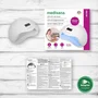 Medisana Lampe à Ongles 2-en-1 ND 880 - Séchoir LED et UV avec Écran LCD, Minuterie 4 Temps, Capteur Auto On/Off, Blanc
