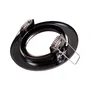 Vepa Aro Foco Downlight Circular Basculante Acero Latonado 90mm