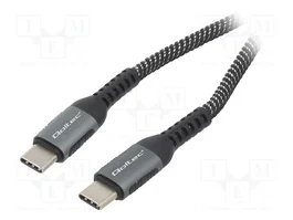 QOLTEC Câble USB 2.0 USB C vers USB C 1,5m 100W