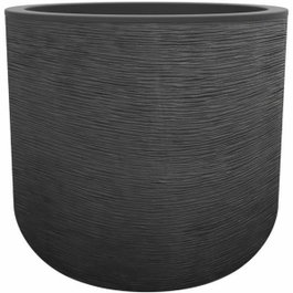 Eda Pot de fleurs Rond Graphit Up 67 L - Gris anthracite