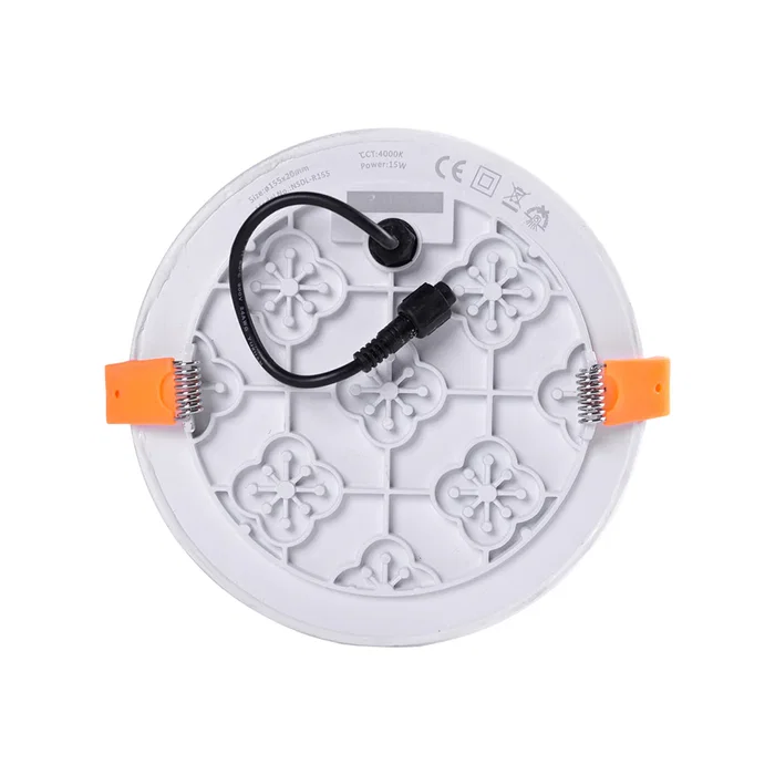 Placa LED 15W IP65 Blanc chaud 2700K Circular sin Marco Placa LED 15W IP65 Blanc chaud 2700K Circular sin Marco