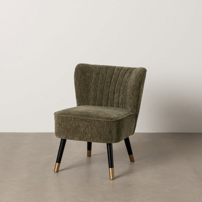 BigBuy Home Fauteuil Doré