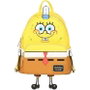 LOUNGEFLY Mochila SpongeBob SquarePants 20th Anniversary - Sac à dos 26 cm en polyuréthane avec bretelles réglables et détails brodés