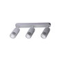 Cristalrecord Sahara Arenado Spot 3 Éléments GU10 10W Blanc Aluminium 40x6x21 cm Sans Ampoule
