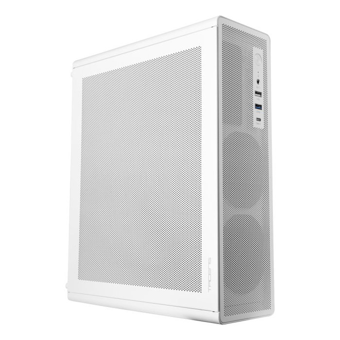 Tacens 2AeroSlim 500W Boîtier MicroATX Slim Blanc avec USB-C et Alimentation TFX Tacens 2AeroSlim 500W Boîtier MicroATX Slim Blanc avec USB-C et Alimentation TFX