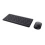 Trust Combo Lyra Clavier + Souris Sans Fil Bluetooth USB Français QWERTY Noir Recyclé