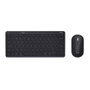 Trust Combo Lyra Clavier + Souris Sans Fil Bluetooth USB Français QWERTY Noir Recyclé